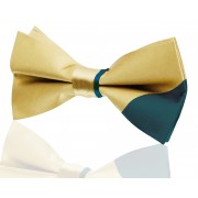 24k Gold Bowtie in Turquois